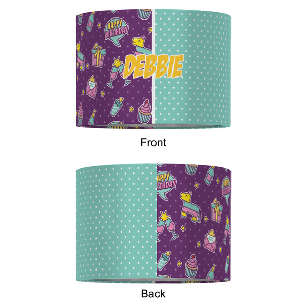 Pinata Birthday 16" Drum Lampshade - APPROVAL (Fabric)