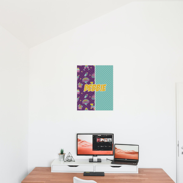 Pinata Birthday 16x20 - Matte Poster - On the Wall