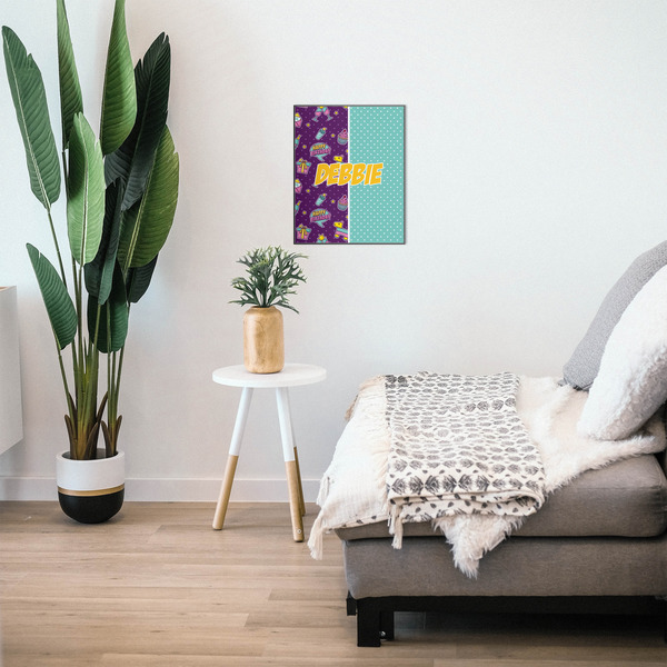 Pinata Birthday 16x20 Wood Print - In Context