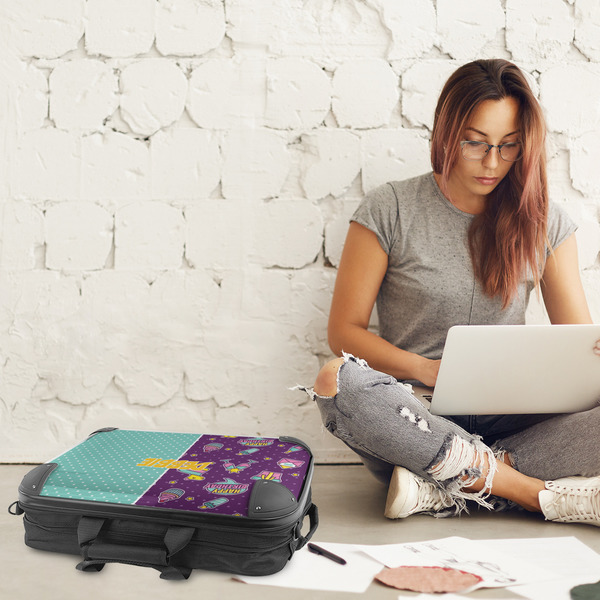 Pinata Birthday 18" Laptop Briefcase - LIFESTYLE