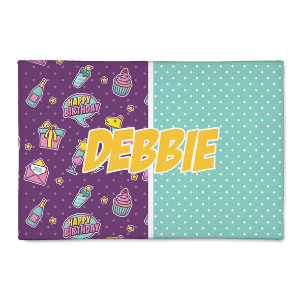 Custom Pinata Birthday 2' x 3' Indoor Area Rug (Personalized)