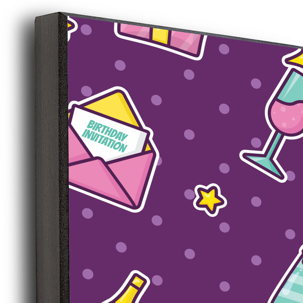 Pinata Birthday 20x24 Wood Print - Closeup