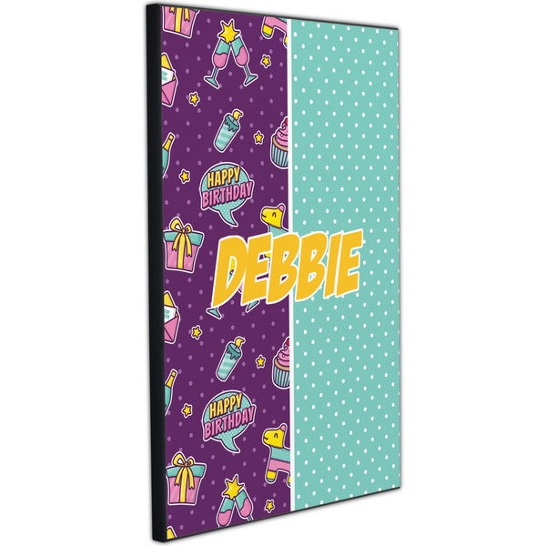 Pinata Birthday 20x30 Wood Print - Angle View