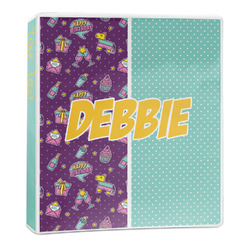 Pinata Birthday 3-Ring Binder - 1 inch (Personalized)