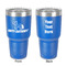 Pinata Birthday 30 oz Stainless Steel Tumbler - Royal Blue - Double-Sided (Personalized)