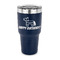 Pinata Birthday 30 oz Stainless Steel Ringneck Tumblers - Navy - FRONT