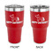 Pinata Birthday 30 oz Stainless Steel Tumbler - Red - Double Sided (Personalized)