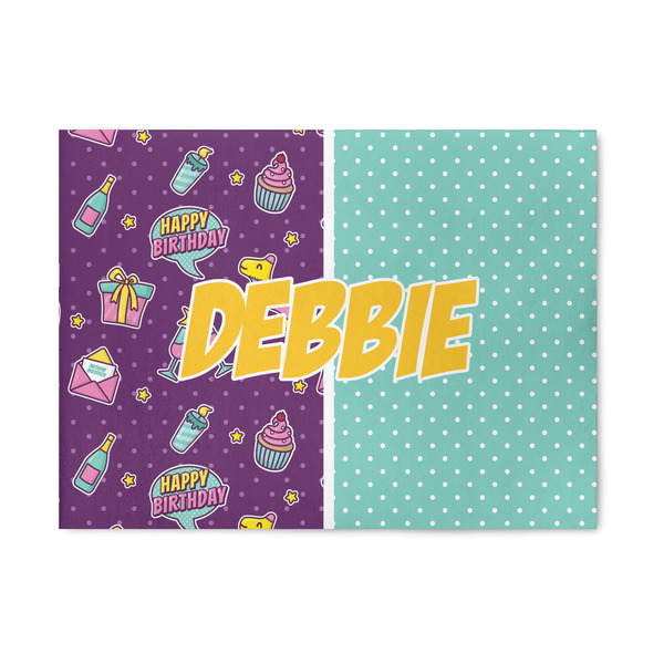 Custom Pinata Birthday 5' x 7' Patio Rug (Personalized)