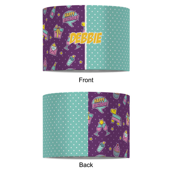 Pinata Birthday 8" Drum Lampshade - APPROVAL (Fabric)
