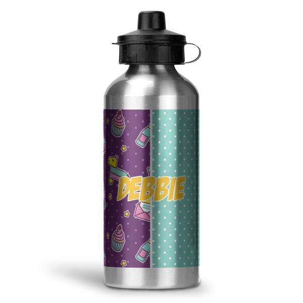 Custom Pinata Birthday Water Bottle - Aluminum - 20 oz (Personalized)