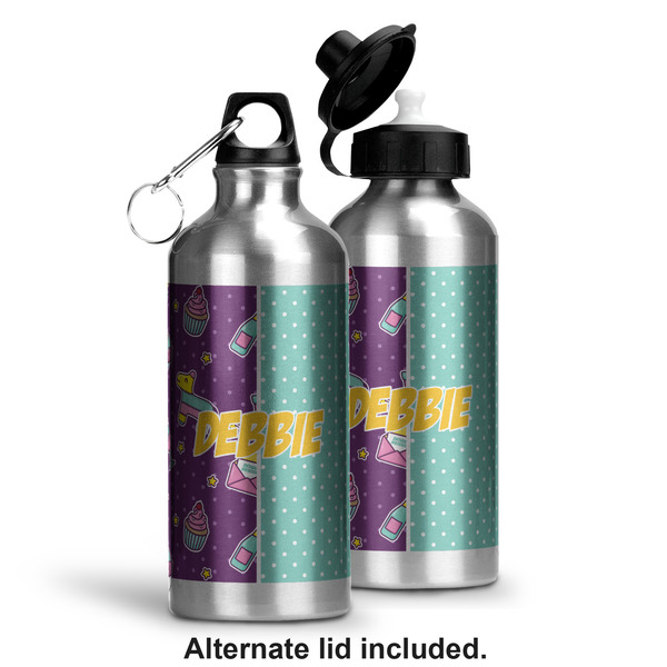 Pinata Birthday Aluminum Water Bottle - Alternate lid options