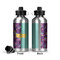 Pinata Birthday Aluminum Water Bottle - Front and Back