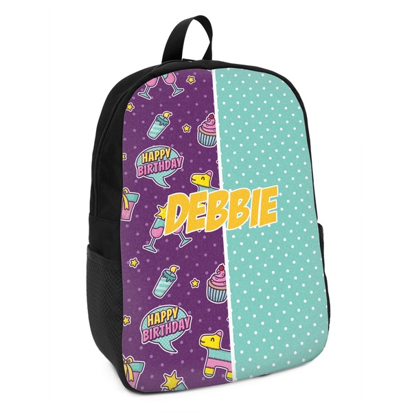 Custom Pinata Birthday Kids Backpack (Personalized)