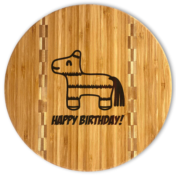 Custom Pinata Birthday Bamboo Cutting Board (Personalized)