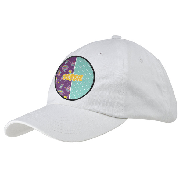 Custom Pinata Birthday Baseball Cap - White (Personalized)