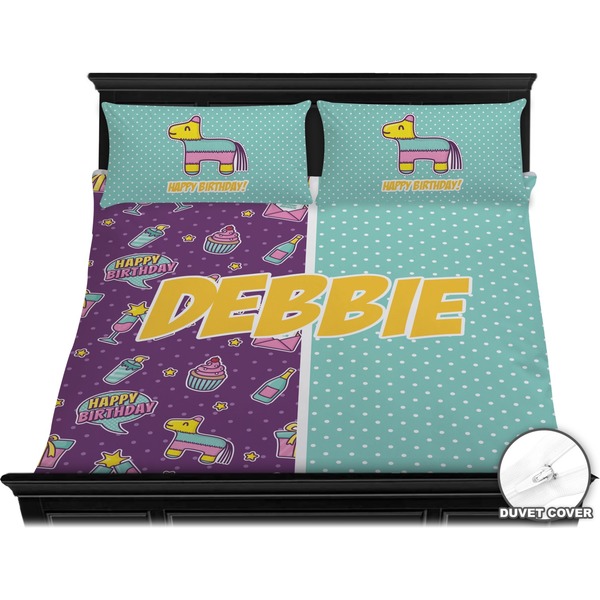 Pinata Birthday Bedding Set (King) - Duvet