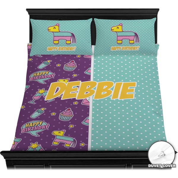 Pinata Birthday Bedding Set (Queen) - Duvet