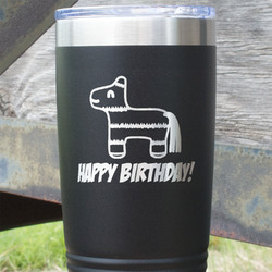 Pinata Birthday 20 oz Stainless Steel Tumbler (Personalized)
