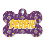 Pinata Birthday Bone Shaped Dog ID Tag (Personalized)