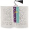 Pinata Birthday Bookmark with tassel - In book