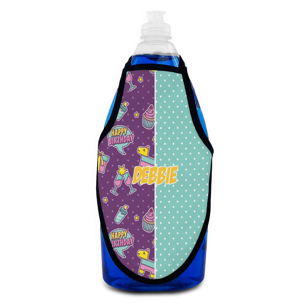 Pinata Birthday Bottle Apron - Soap - FRONT