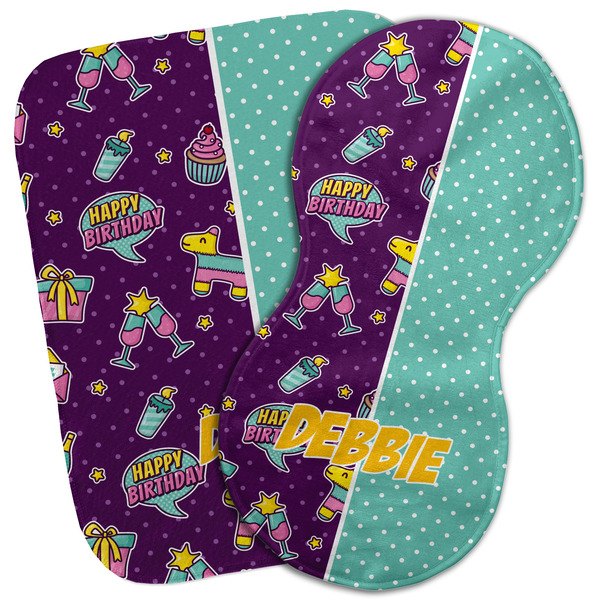 Custom Pinata Birthday Burp Cloth (Personalized)