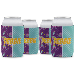 Pinata Birthday Can Cooler (12 oz) - Set of 4 w/ Name or Text