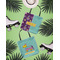 Pinata Birthday Canvas Tote Lifestyle Front and Back- 13x13