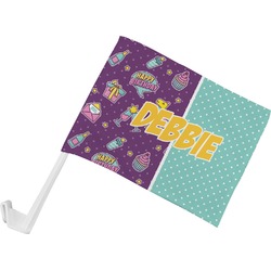 Pinata Birthday Car Flag - Small w/ Name or Text