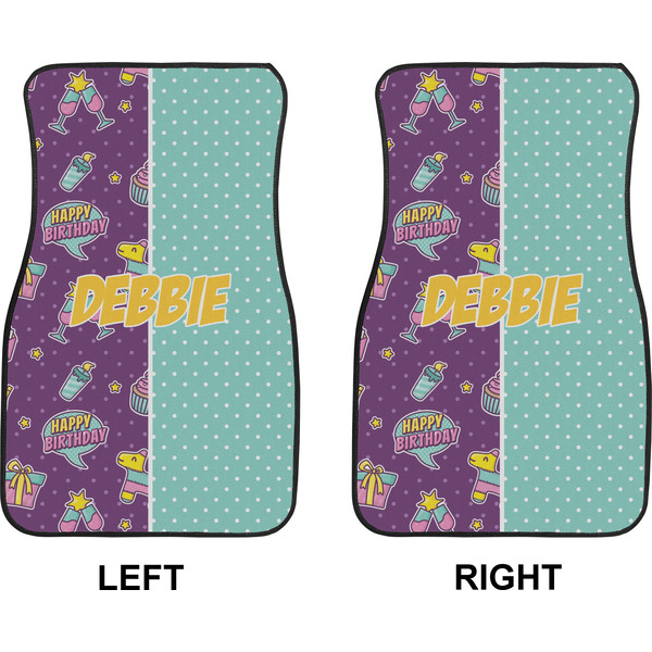 Pinata Birthday Car Mat Front - Approval