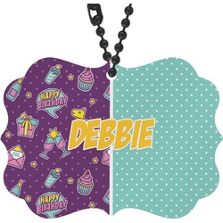 Pinata Birthday Rear View Mirror Decor (Personalized)
