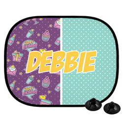 Pinata Birthday Car Side Window Sun Shade (Personalized)