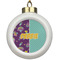 Pinata Birthday Ceramic Ball Ornament (Personalized)