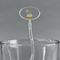 Pinata Birthday Clear Plastic 7" Stir Stick - Oval - Main