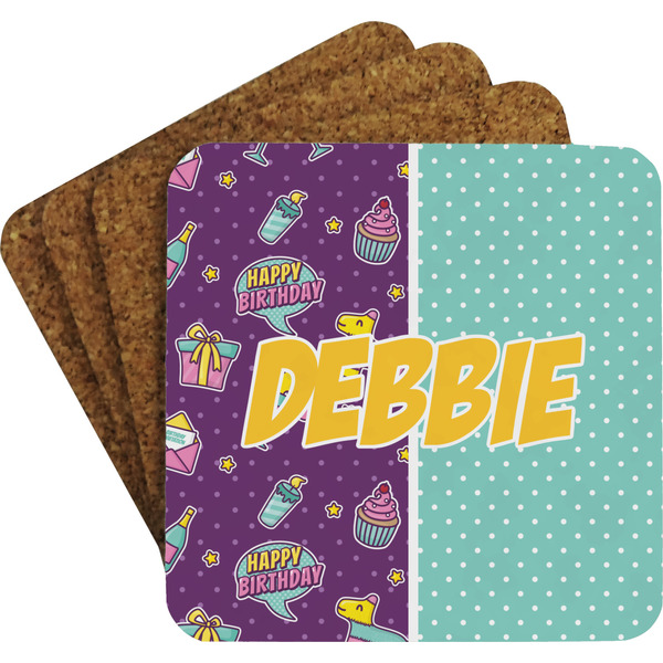 Pinata Birthday Coaster Set (Personalized)