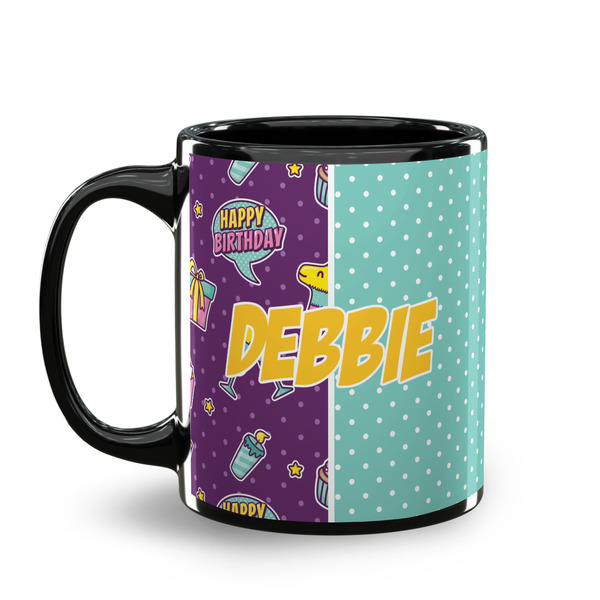 Pinata Birthday Coffee Mug - 11 oz - Black