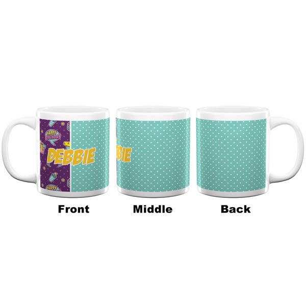 Pinata Birthday Coffee Mug - 20 oz - White APPROVAL