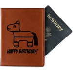 Pinata Birthday Passport Holder - Faux Leather (Personalized)