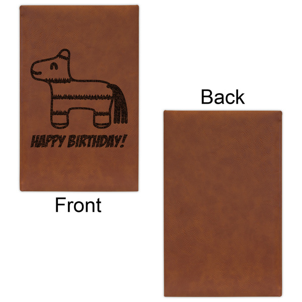 Pinata Birthday Cognac Leatherette Journal - Single Sided - Apvl