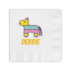 Pinata Birthday Coined Cocktail Napkins (Personalized)