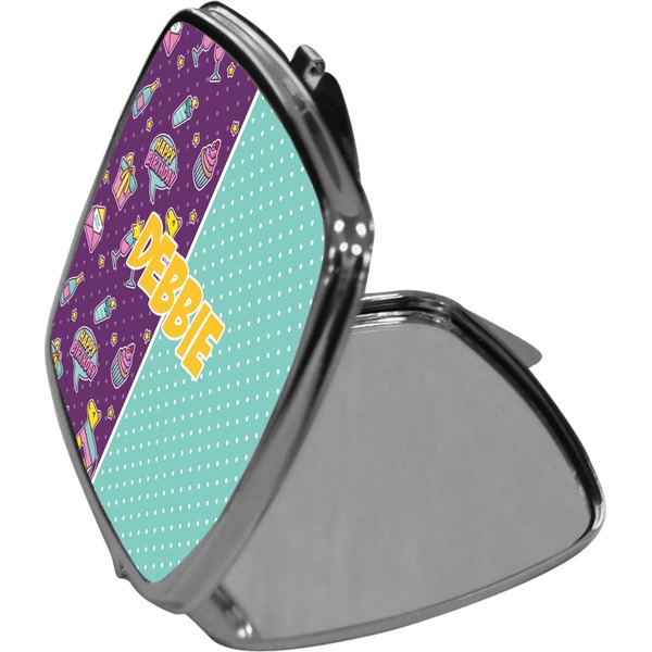 Pinata Birthday Compact Mirror (Side View)