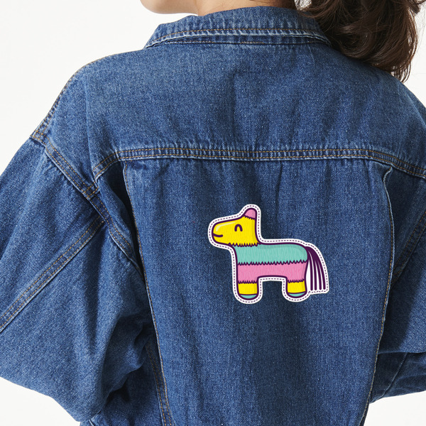 Custom Pinata Birthday Twill Iron On Patch - Custom Shape - X-Large