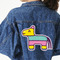 Pinata Birthday Twill Iron On Patch - Custom Shape - 3XL