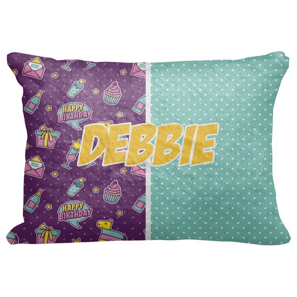 Custom Pinata Birthday Decorative Baby Pillowcase - 16"x12" (Personalized)