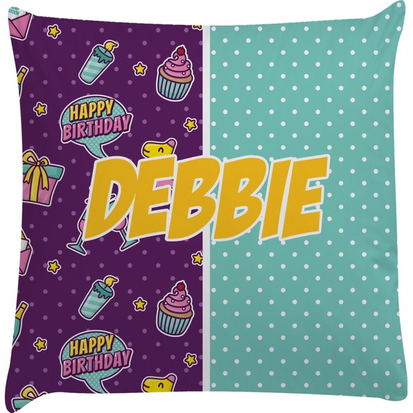 Custom Pinata Birthday Decorative Pillow Case (Personalized)