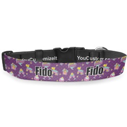 Pinata Birthday Deluxe Dog Collar - Large (13" to 21") (Personalized)