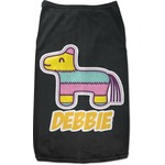 Pinata Birthday Black Pet Shirt (Personalized)