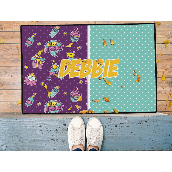 Pinata Birthday Door Mat - LIFESTYLE (Med)