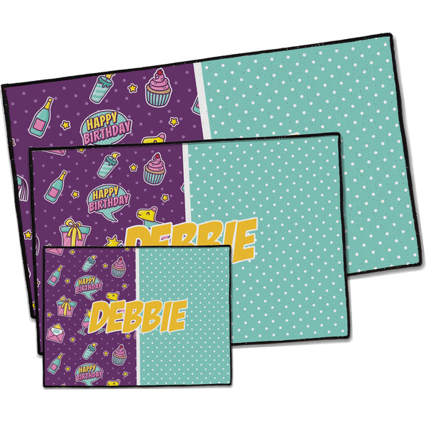 Pinata Birthday Door Mats - PARENT MAIN