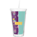 Pinata Birthday Double Wall Tumbler with Straw (Personalized)